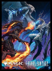 Ultra Pro - Sleeves 100ct - MTG Final Fantasy V3 (Ifrit vs. Bahamut) (Tariff Product)